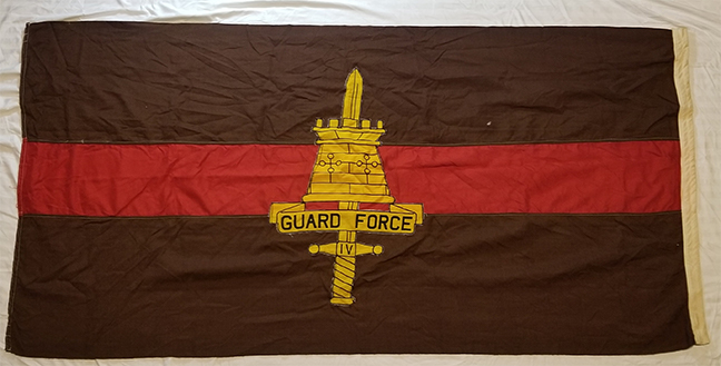 Rhodesia Guard Force Flag - Bushwar Collectibles